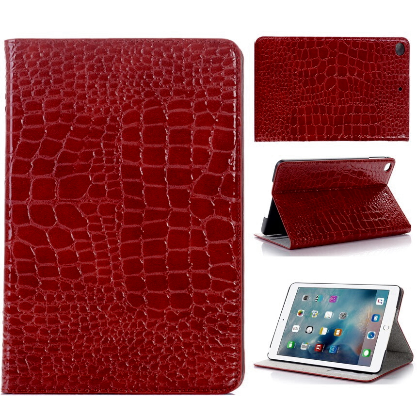 Plånboksfodral iPad Mini 5 (2019) - Krokodilmönster - 5 Färger - Bild 5
