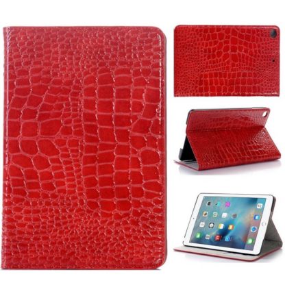 Plånboksfodral iPad Mini 4 - Krokodilmönster - 5 Färger