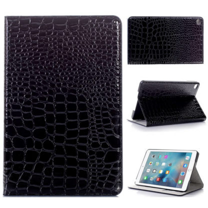 Plånboksfodral iPad Mini 4 - Krokodilmönster - 5 Färger