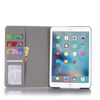 Plånboksfodral iPad Mini 4 - Rutmönster - 3 Färger