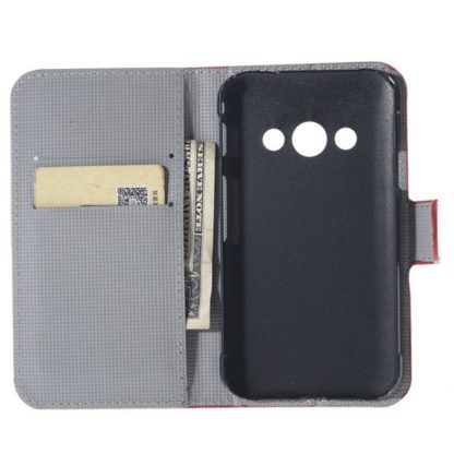 Plånboksfodral Samsung Xcover 3 (SM-G388F) – Lotus