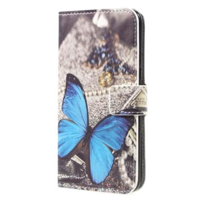 Plånboksfodral Samsung Galaxy S8 Plus – Blå Fjäril
