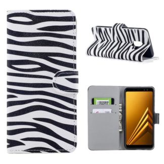 Plånboksfodral Samsung Galaxy A6 Plus - Zebra