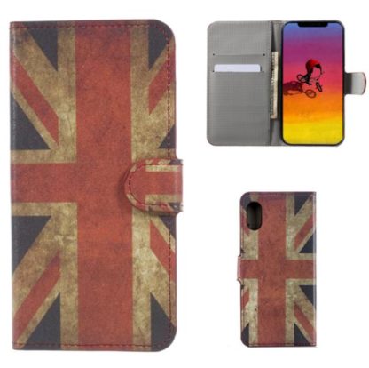 Plånboksfodral Apple iPhone XS Max - Flagga UK