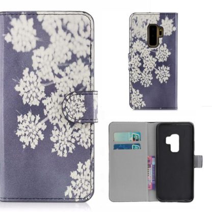 Plånboksfodral Samsung Galaxy S9 Plus - Små Blommor