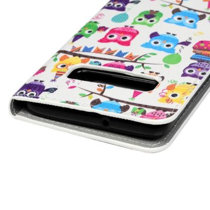 Plånboksfodral Samsung Galaxy S10 Plus - Ugglor På Kalas