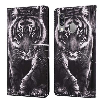 Plånboksfodral Samsung Galaxy A20e – Tiger