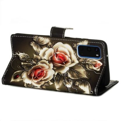 Plånboksfodral Samsung Galaxy S20 – Rosor