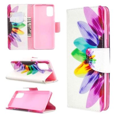 Plånboksfodral Samsung Galaxy A41 – Färgglad Blomma
