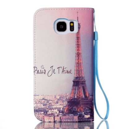 Plånboksfodral Samsung Galaxy S7 Edge – Paris Je T’aime