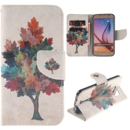 Plånboksfodral Samsung Galaxy S6 – Träd