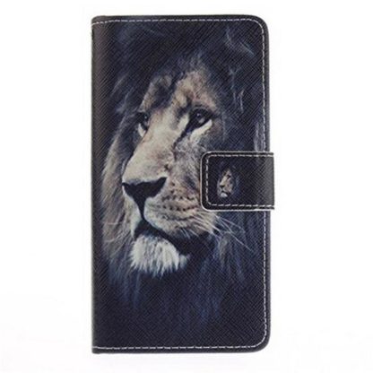 Plånboksfodral Huawei Honor 8 – Lejon
