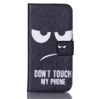 Plånboksfodral Samsung Galaxy S6 Edge – Don’t Touch My Phone