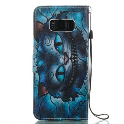 Plånboksfodral Samsung Galaxy S8 – Blå Katt