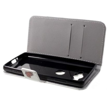 Plånboksfodral Sony Xperia XZ2 Compact - Vit med Fjärilar