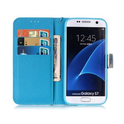 Plånboksfodral Samsung Galaxy S7 – Döskalle