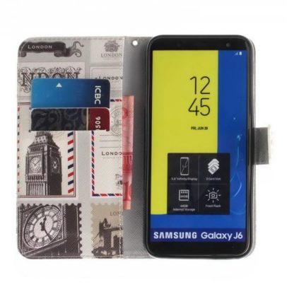 Plånboksfodral Samsung Galaxy J6 (2018) - London