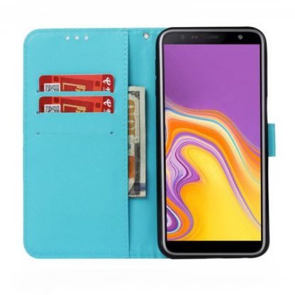Plånboksfodral Samsung Galaxy J4 Plus – Utsmyckad Uggla