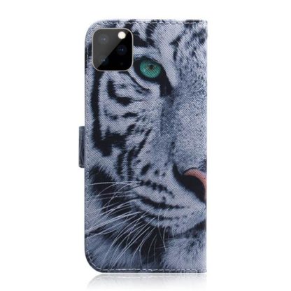 Plånboksfodral Apple iPhone 11 Pro - Vit Tiger