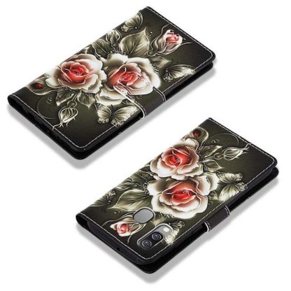 Plånboksfodral Samsung Galaxy A20e – Rosor