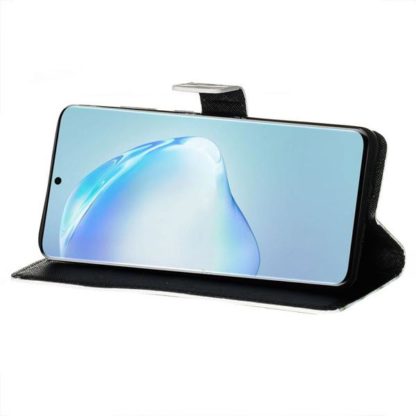 Plånboksfodral Samsung Galaxy S20 Plus – Döskalle / Rosor