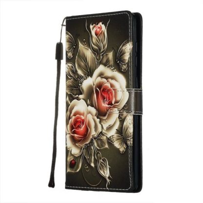 Plånboksfodral Samsung Galaxy A51 – Rosor