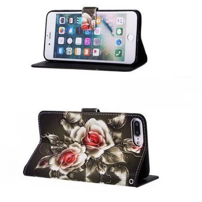 Plånboksfodral Apple iPhone 8 Plus – Rosor