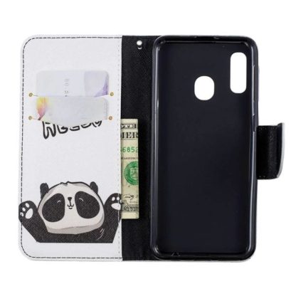 Plånboksfodral Samsung Galaxy A40 – Hello Panda