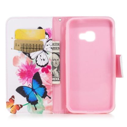 Plånboksfodral Samsung Xcover 4 / 4s – Färgglada Fjärilar