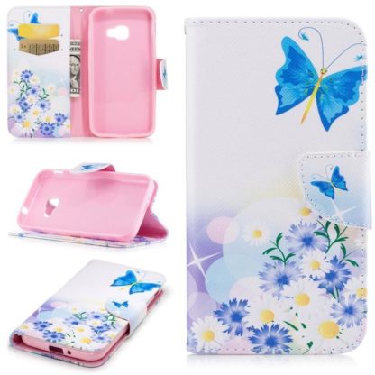 Plånboksfodral Samsung Xcover 4 / 4s – Fjärilar och Blommor