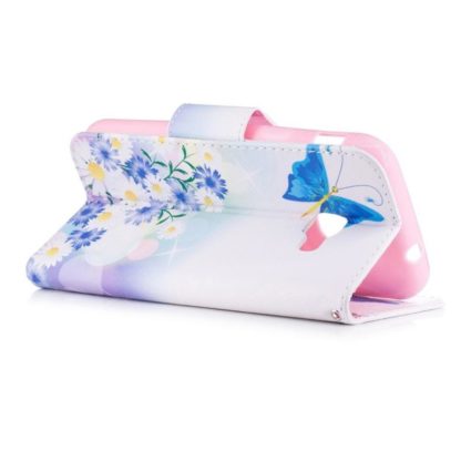 Plånboksfodral Samsung Xcover 4 / 4s – Fjärilar och Blommor
