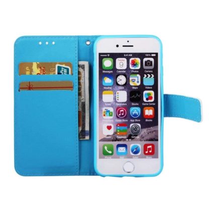 Plånboksfodral Apple iPhone 6 – Blå Mandala
