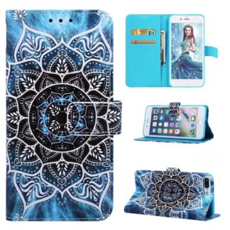Plånboksfodral Apple iPhone 6 Plus – Blå Mandala
