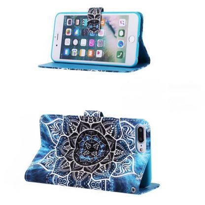 Plånboksfodral Apple iPhone 6 Plus – Blå Mandala