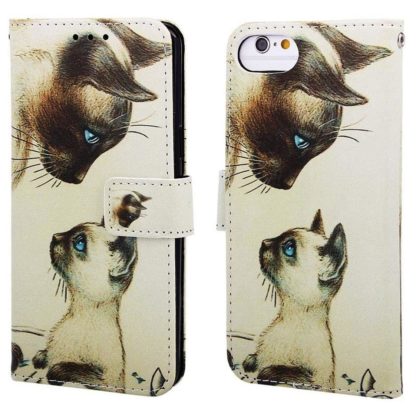 Plånboksfodral Apple iPhone 6 – Katter