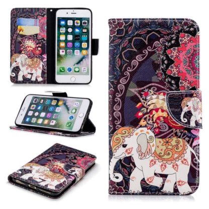 Plånboksfodral Apple iPhone 6 Plus – Indiskt / Elefant