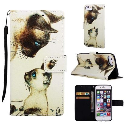 Plånboksfodral Apple iPhone 7 – Katter