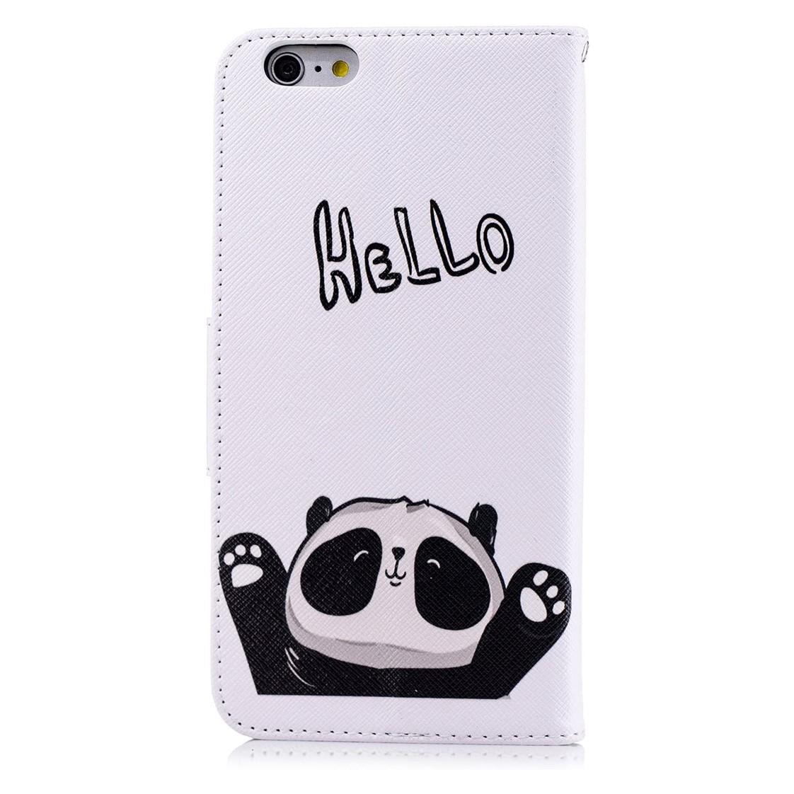 Plånboksfodral Apple iPhone SE (2020) – Hello Panda