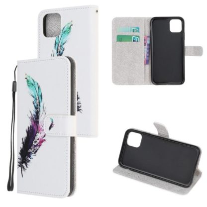 Plånboksfodral iPhone 12 Pro Max – Fjäder