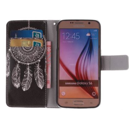 Plånboksfodral Samsung Galaxy S6 – Drömfångare / Dreamcatcher