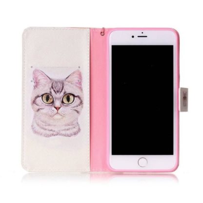 Plånboksfodral Apple iPhone 8 Plus – Katt