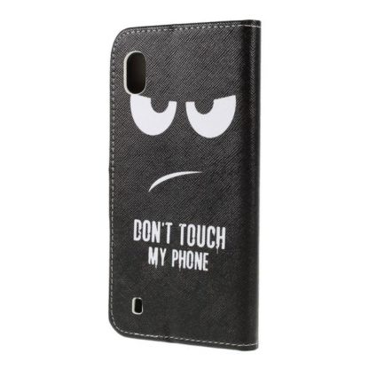 Plånboksfodral Samsung Galaxy A10 - Don’t Touch My Phone