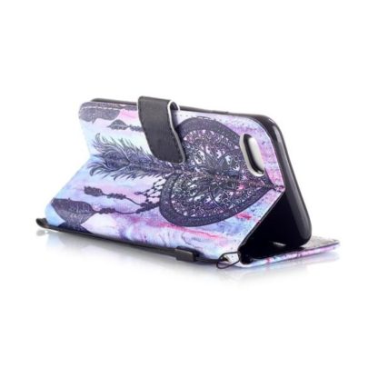 Plånboksfodral iPhone SE (2020) - Drömfångare Lila
