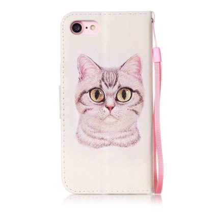 Plånboksfodral iPhone SE (2020) – Katt