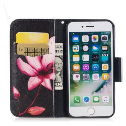 Plånboksfodral Apple iPhone 6 – Rosa Blomma