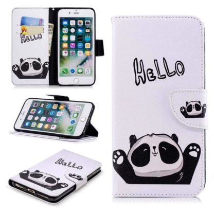 Plånboksfodral Apple iPhone 6 Plus – Hello Panda