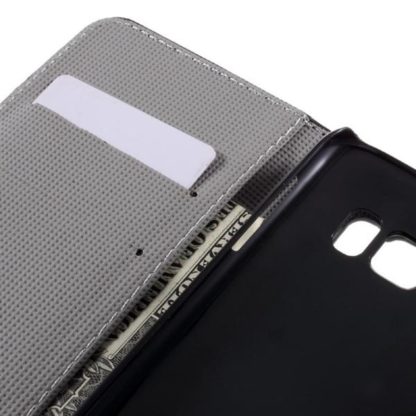 Plånboksfodral Samsung Galaxy S7 - Svart med Fjärilar