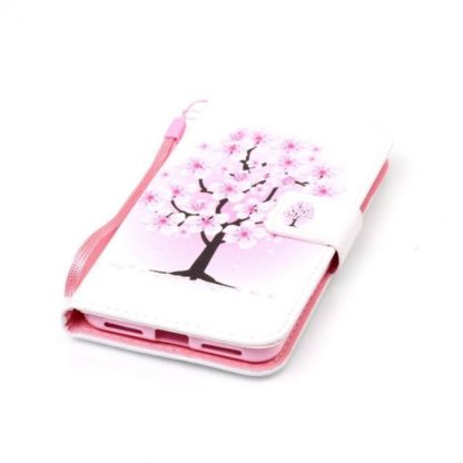 Plånboksfodral Huawei Y6 II Compact – Rosa Träd