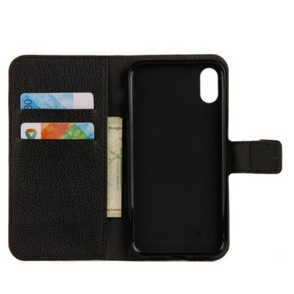 Plånboksfodral iPhone X / iPhone Xs - Svart