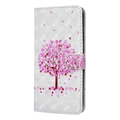 Plånboksfodral Apple iPhone 11 – Rosa Träd
